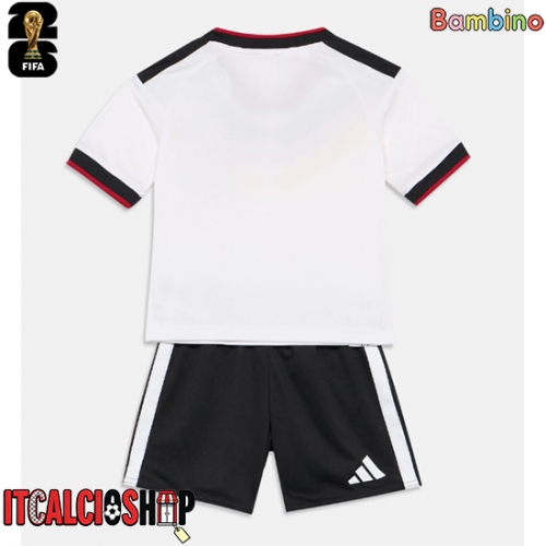 Germania Prima Maglia Bambino Mondiali 2026 Manica Corta (+ Pantaloni corti)